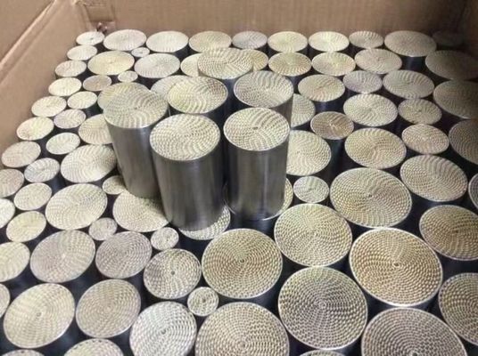 comprar Conversor catalítico de alta carga de catalisador de três vias com padrão de descarga Euro III e cordierita + material SUS409 Fabricação em linha