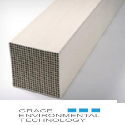 comprar High Efficiency Three Way Catalytic Converter with 1 Year Warranty and 300-800°C Temperature Range for Exhaust Treatment Fabricação em linha